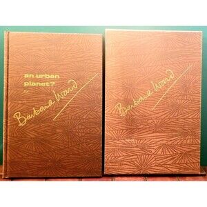 1971 An Urban Planet? by Barbara Ward, Watercolors by H. Watson Hardcover